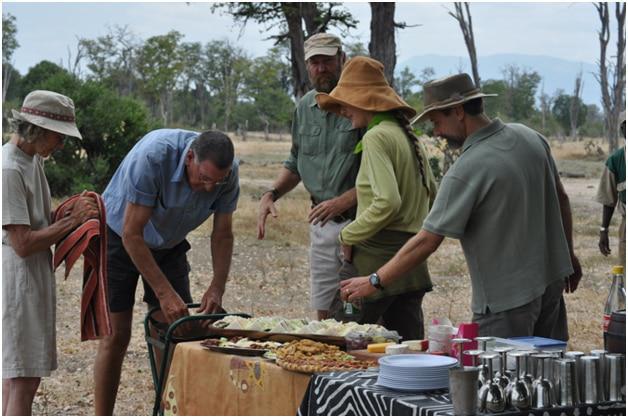 Mana Pools, Zimbabwe, Camp